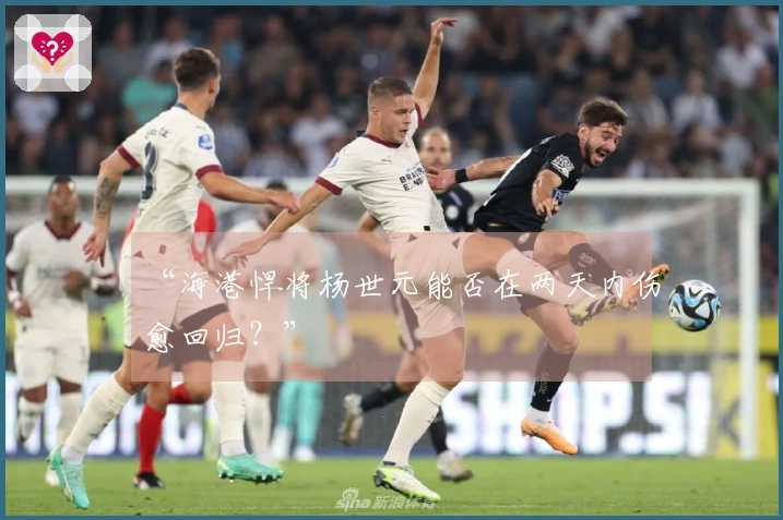 “海港悍将杨世元能否在两天内伤愈回归？”